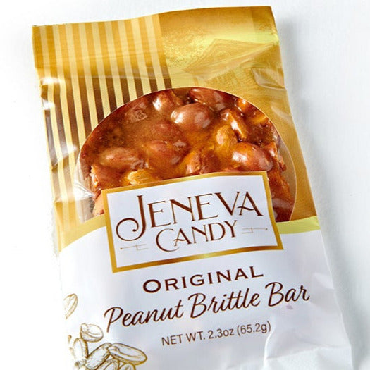 Peanut Brittle Brittles Jeneva Candy 6 Bars 