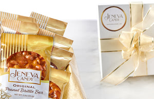 Peanut Brittle Brittles Jeneva Candy 12 Bars 